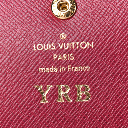 Louis Vuitton Monogram Emilie Wallet Fuchsia 5 of 5