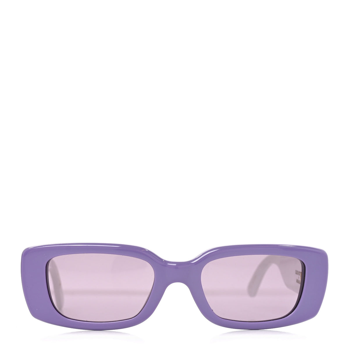 Louis Vuitton LV X TM Acetate Monogram Multicolor Cat Eye Sunglasses Z3249W Purple 2 of 7