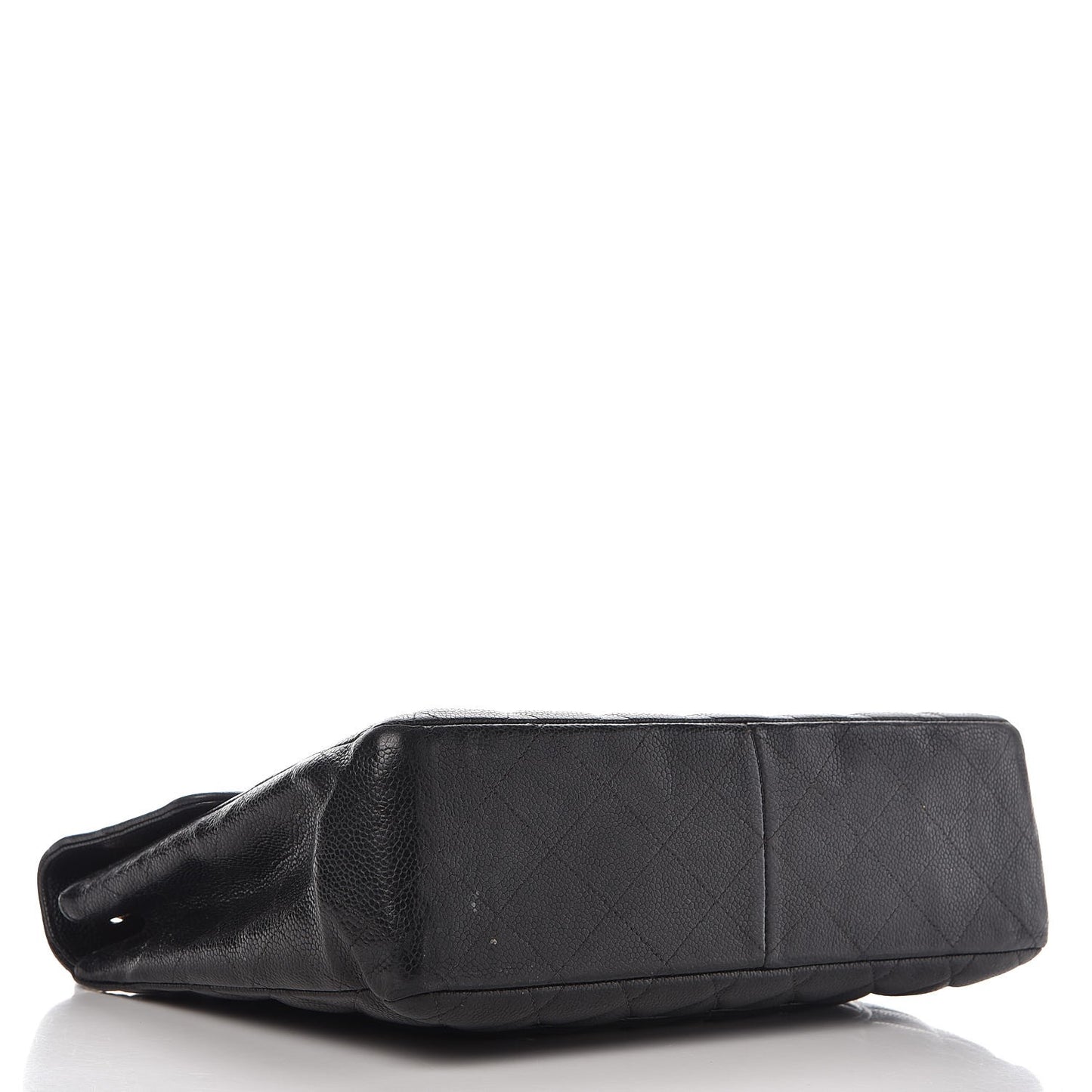 Caviar Quilted Jumbo Single Flap Black