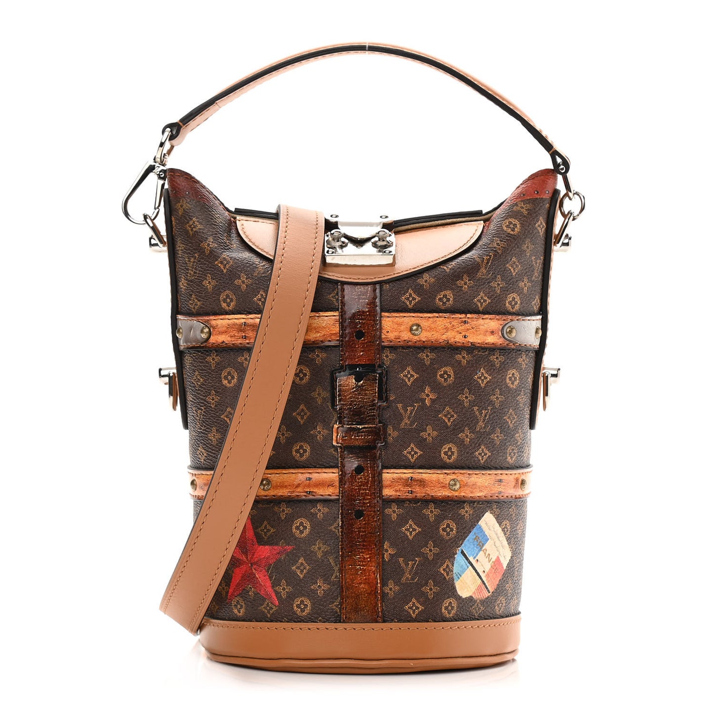 Transformed Monogram Time Trunk Duffle Bag