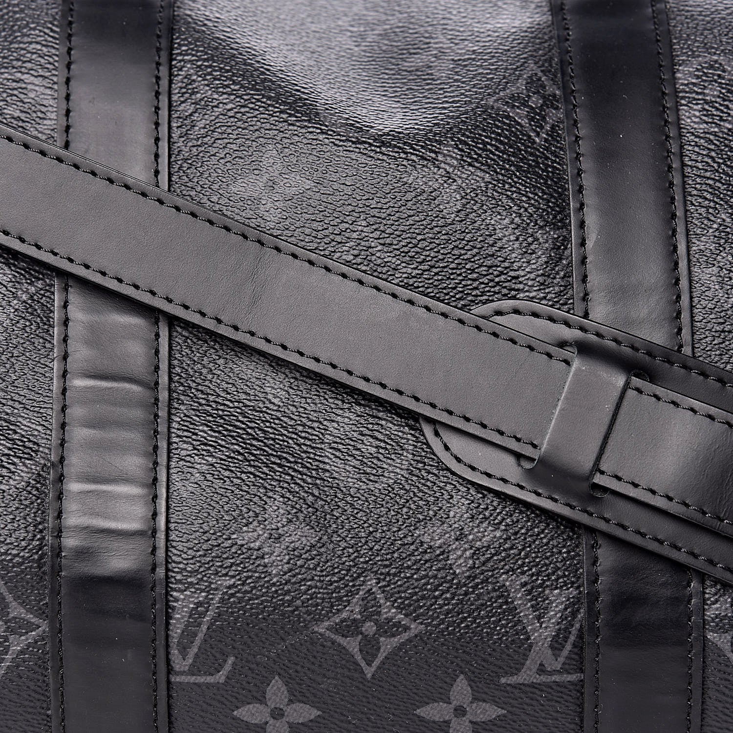 Louis Vuitton Monogram Eclipse Keepall Bandouliere 45 8 of 16