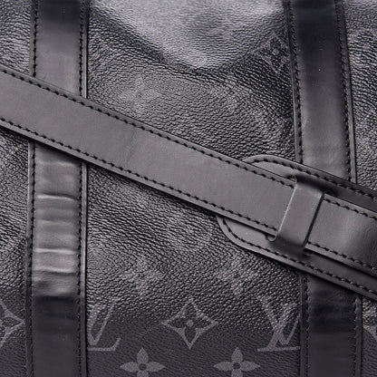 Louis Vuitton Monogram Eclipse Keepall Bandouliere 45 8 of 16