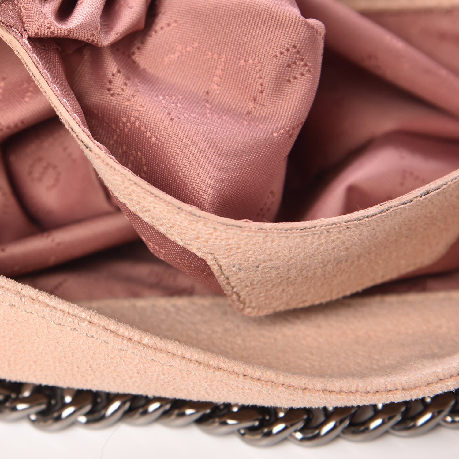 Stella McCartney Shaggy Deer Falabella Clutch Powder 8 of 13