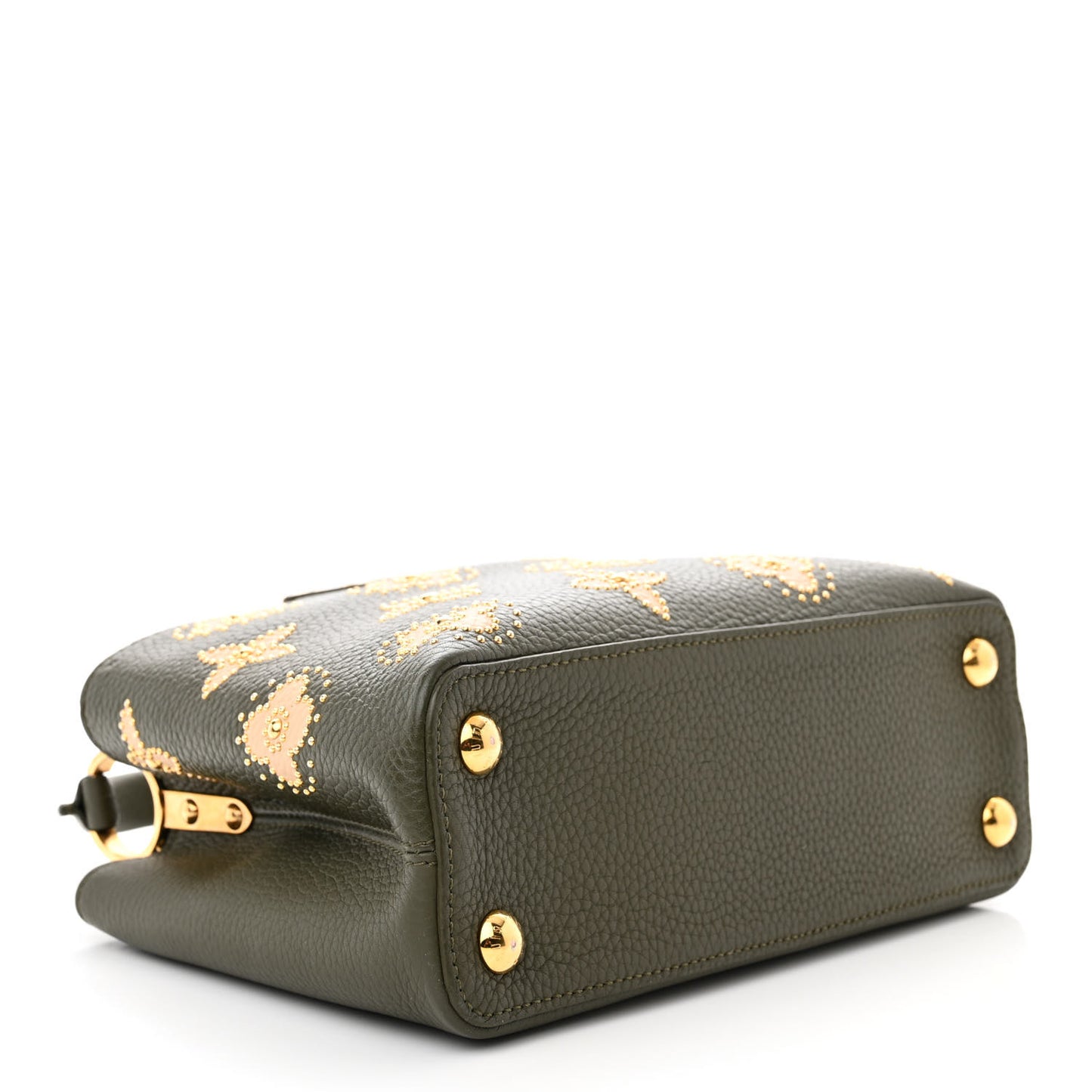 Taurillon Flowers Capucines BB Khaki