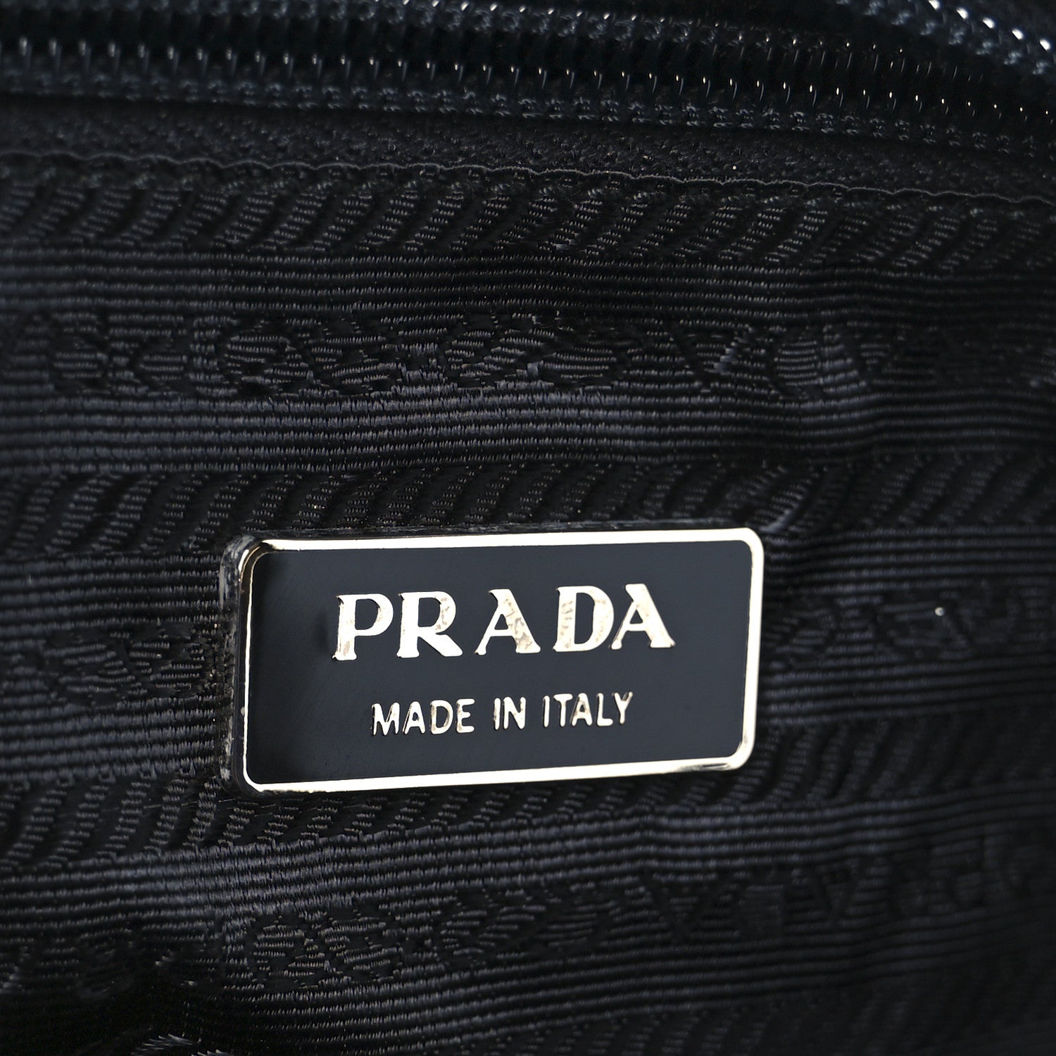 Prada Nylon Vela Sport Messenger Bag Black 6 of 10