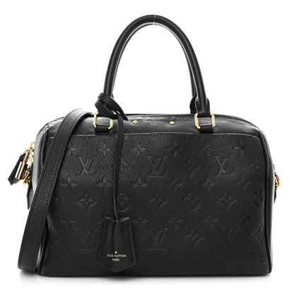 Louis Vuitton Empreinte Speedy Bandouliere 25 NM Black 1 of 16