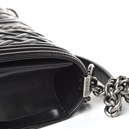 Chanel Lambskin Medium Celtic Boy Flap Black 13 of 18