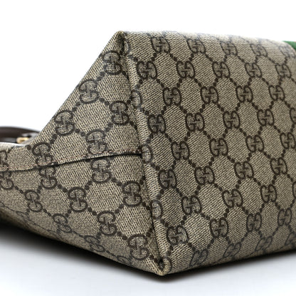 Gucci GG Supreme Monogram Medium Ophidia Shopping Tote Brown 9 of 10
