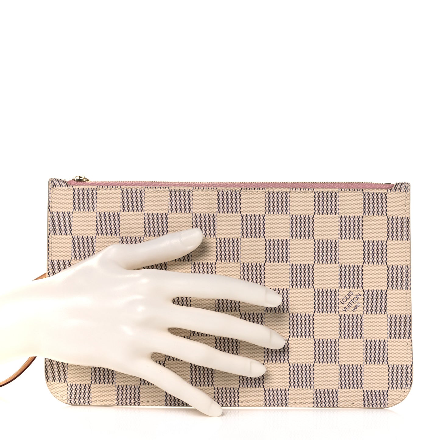 Damier Azur Neverfull MM GM Pochette Rose Ballerine
