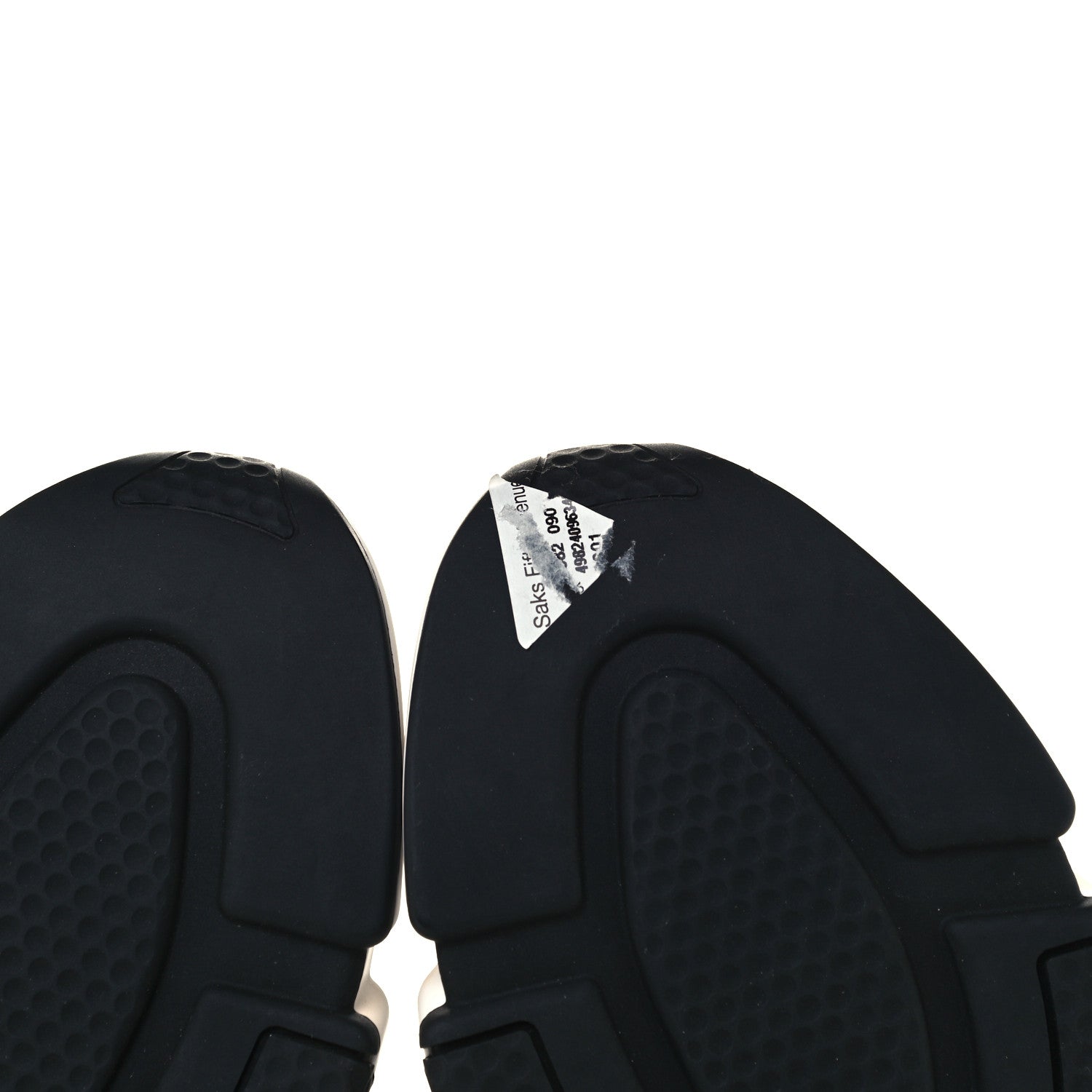Balenciaga Neoprene Knit Womens Speed Sneakers 39 Black White 10 of 11