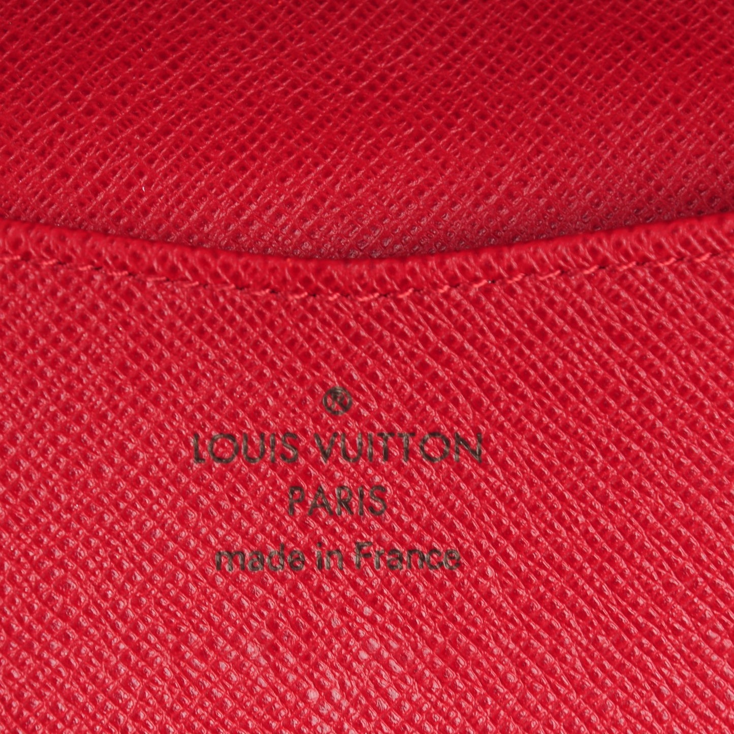 Monogram Josephine Wallet Red