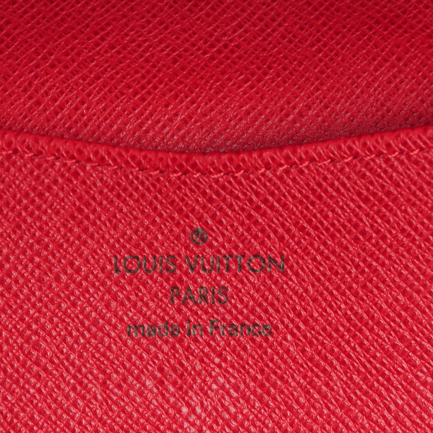 Louis Vuitton Monogram Josephine Wallet Red 7 of 8