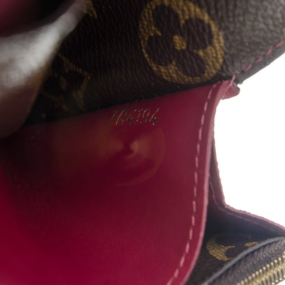 Louis Vuitton Monogram Emilie Wallet Fuchsia 8 of 8