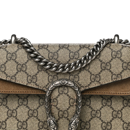 Gucci GG Supreme Monogram Mini Dionysus Shoulder Bag Taupe 8 of 12