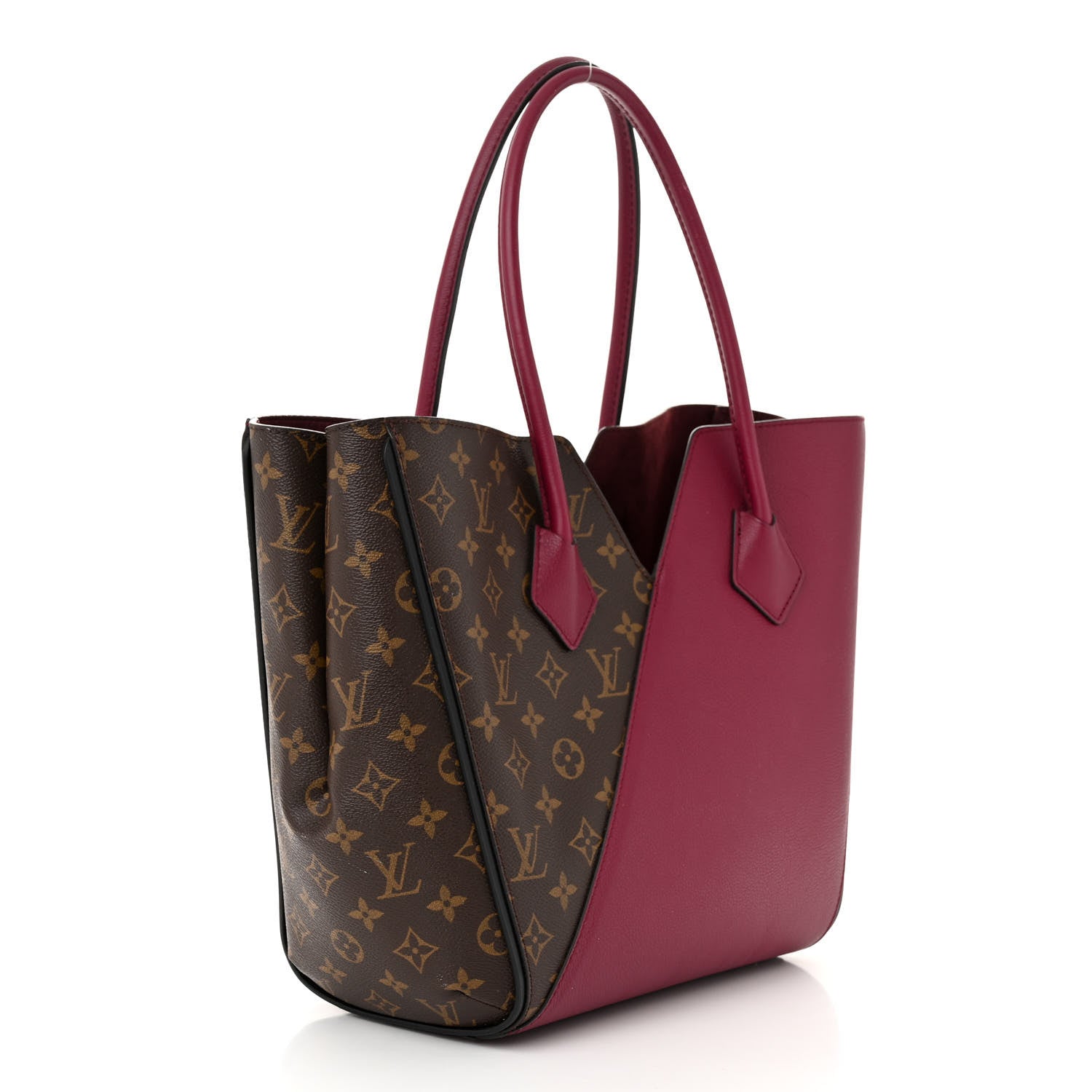 Louis Vuitton Calfskin Monogram Kimono Tote Aurore 3 of 9