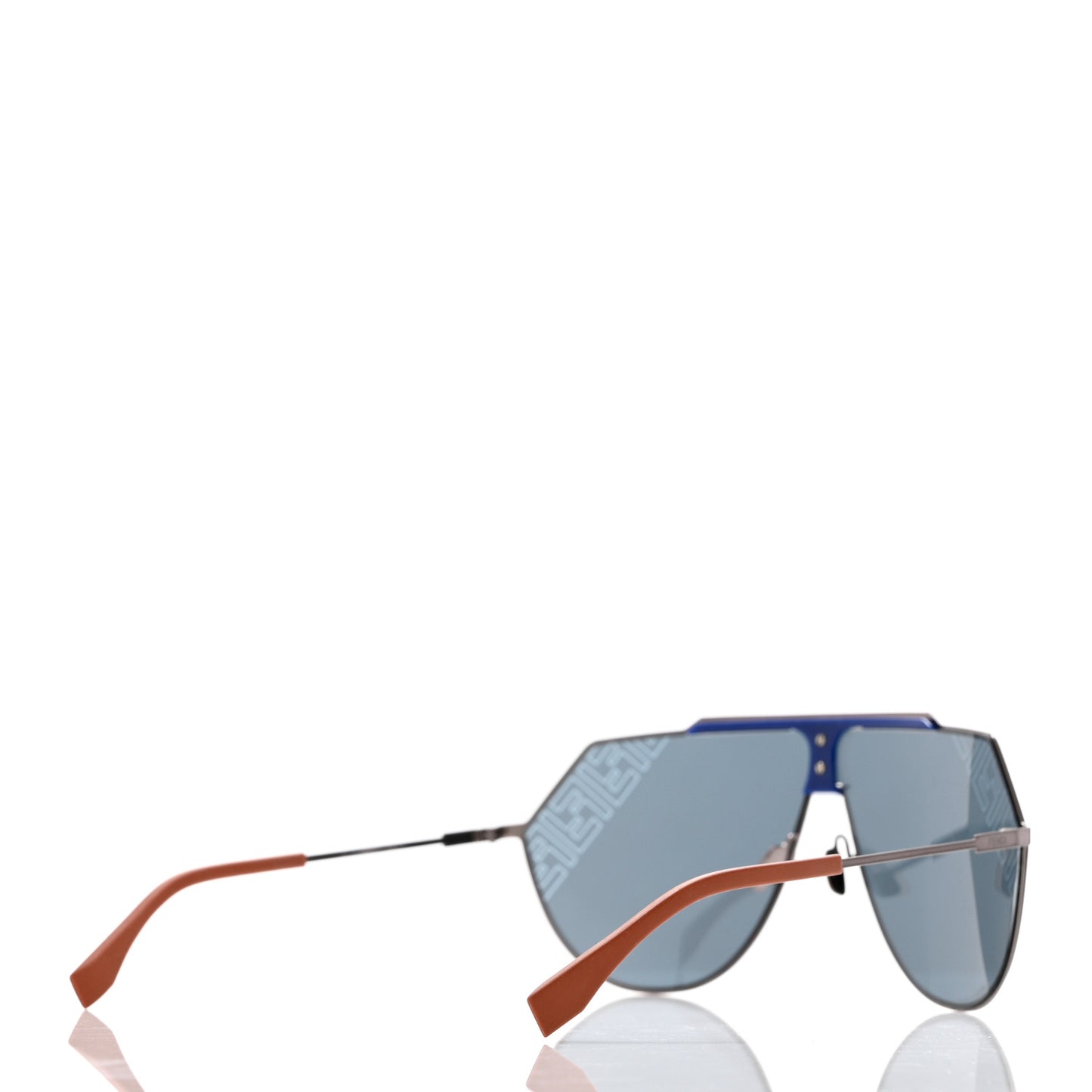 FF 99MM Shield Sunglasses FF M0075/S Silver