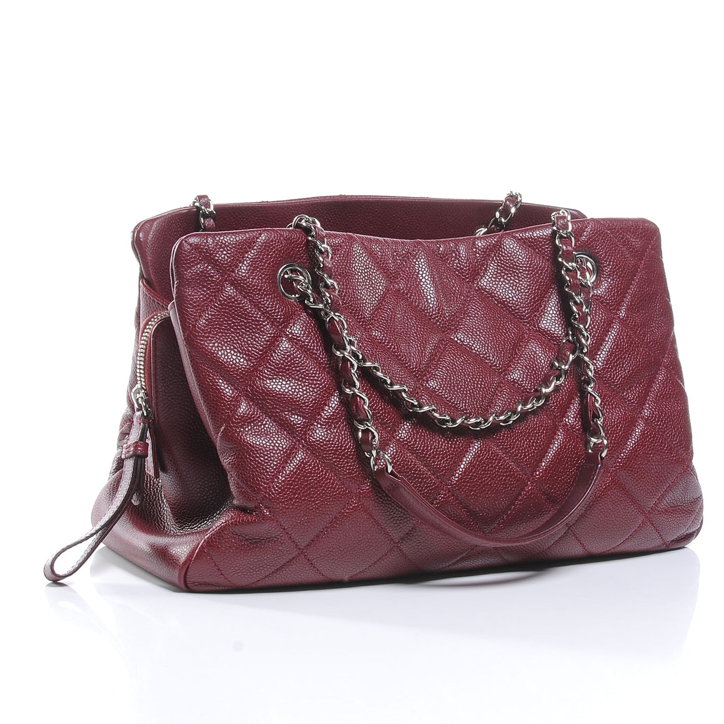 Caviar CC Timeless Soft Tote Red