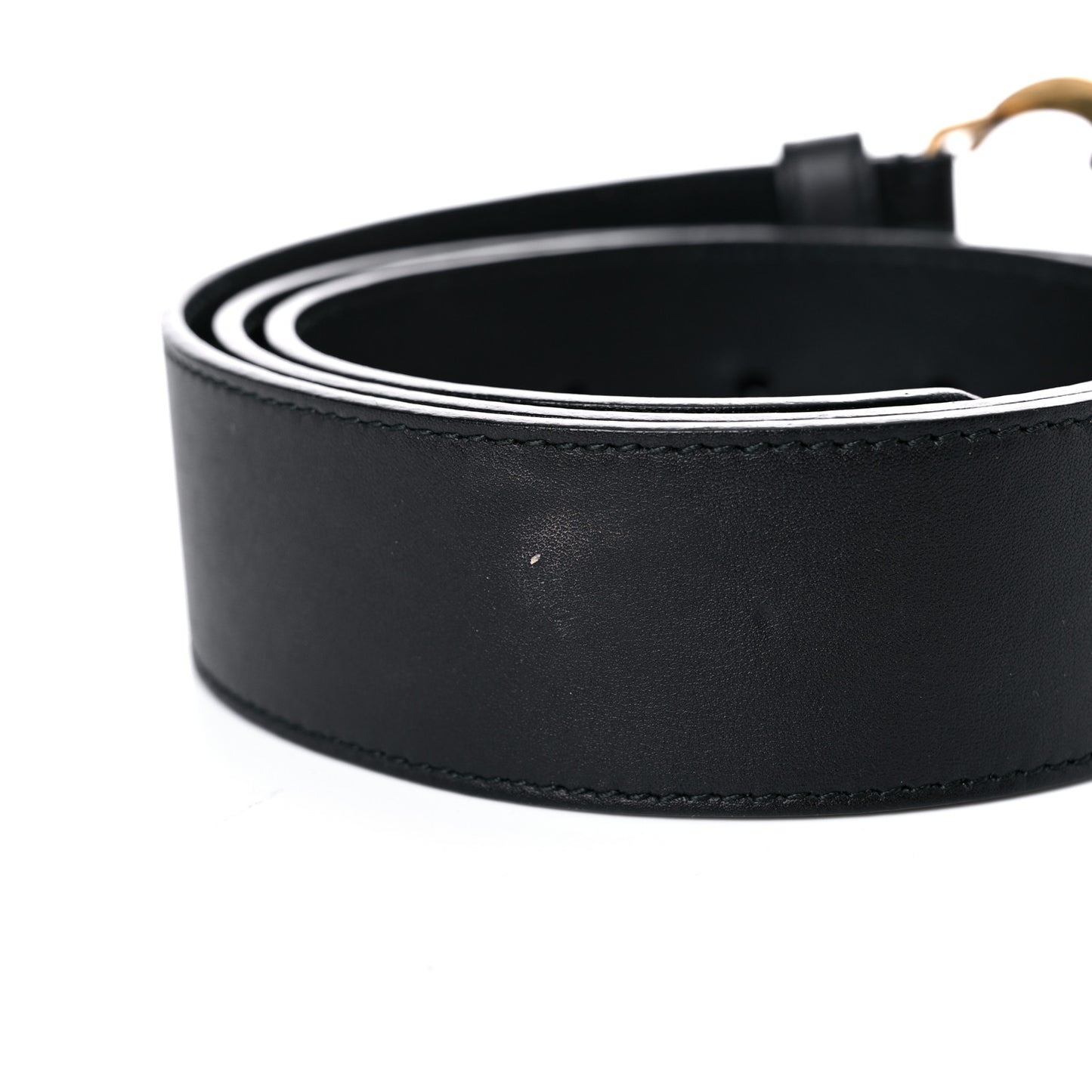 Calfskin Double G 40mm Belt 80 32 Black