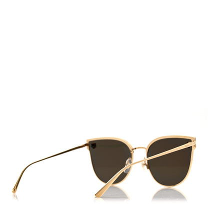 Cartier Panthere De Cartier Cat Eye Sunglasses Gold 4 of 7