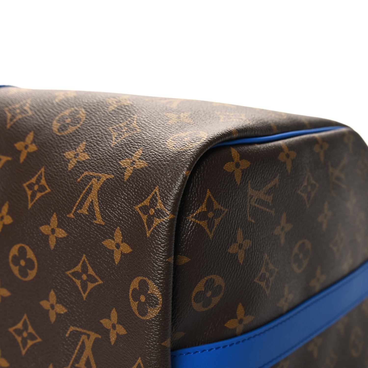 Louis Vuitton Monogram Macassar Keepall Bandouliere 50 Blue 10 of 10