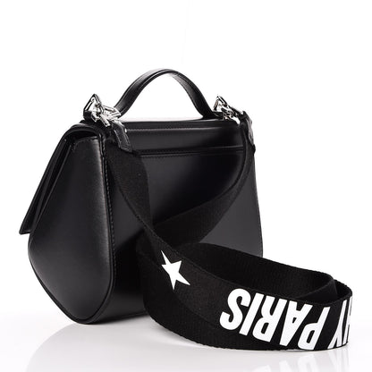 Givenchy Calfskin Mini Pandora Box Logo Strap Crossbody Bag Black 3 of 7