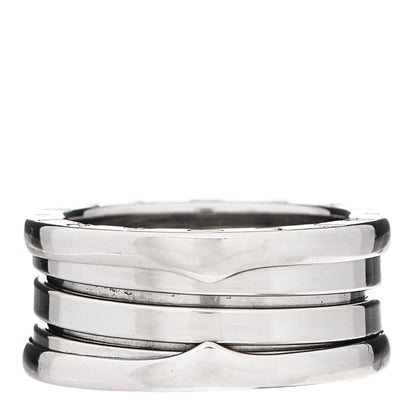 Bulgari 18K White Gold B.Zero1 Three-Band Ring 49 5 1 of 5
