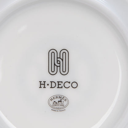 Hermes Porcelain H Deco Tea Cup and Saucer 12 of 13