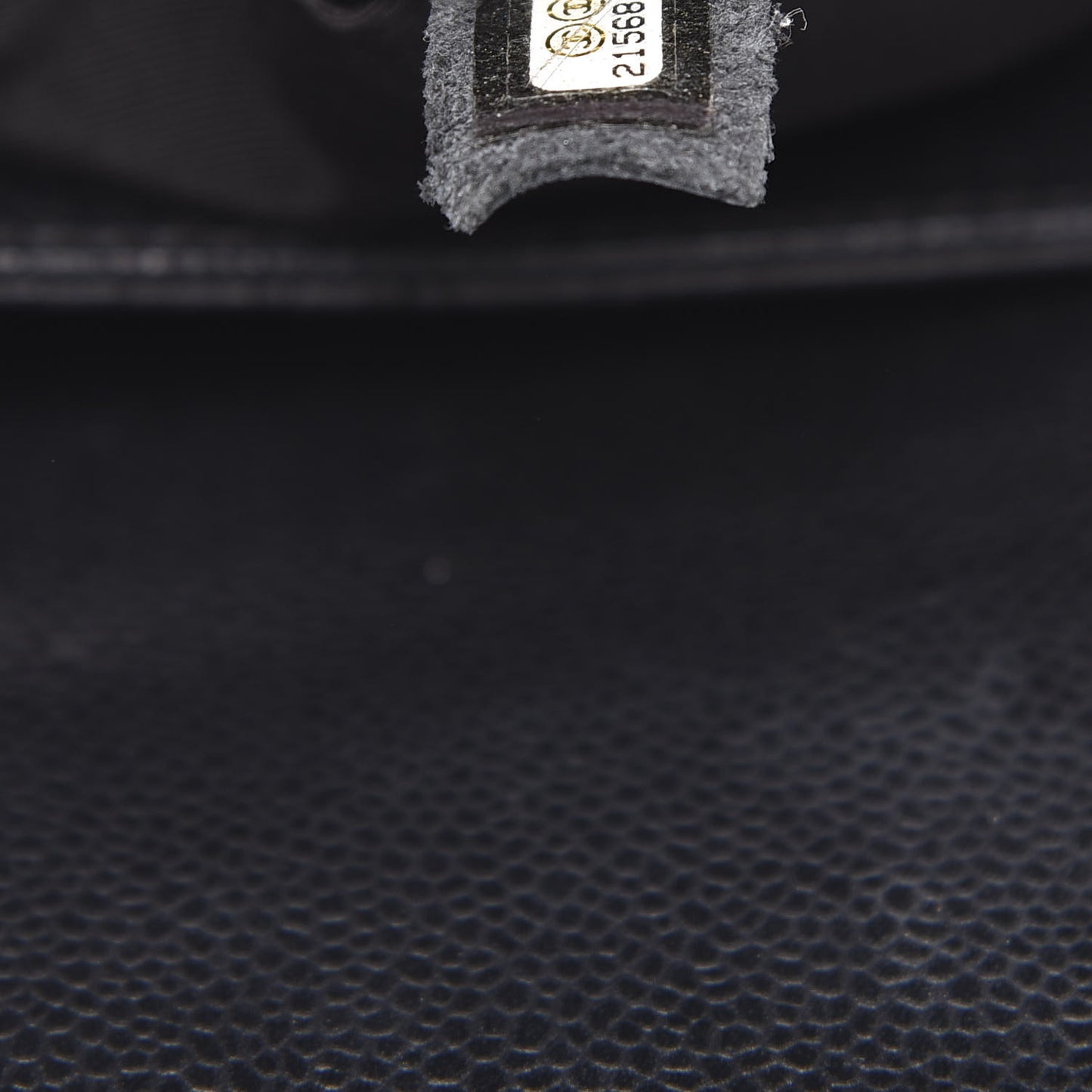Caviar Quilted City Shopping Tote Black