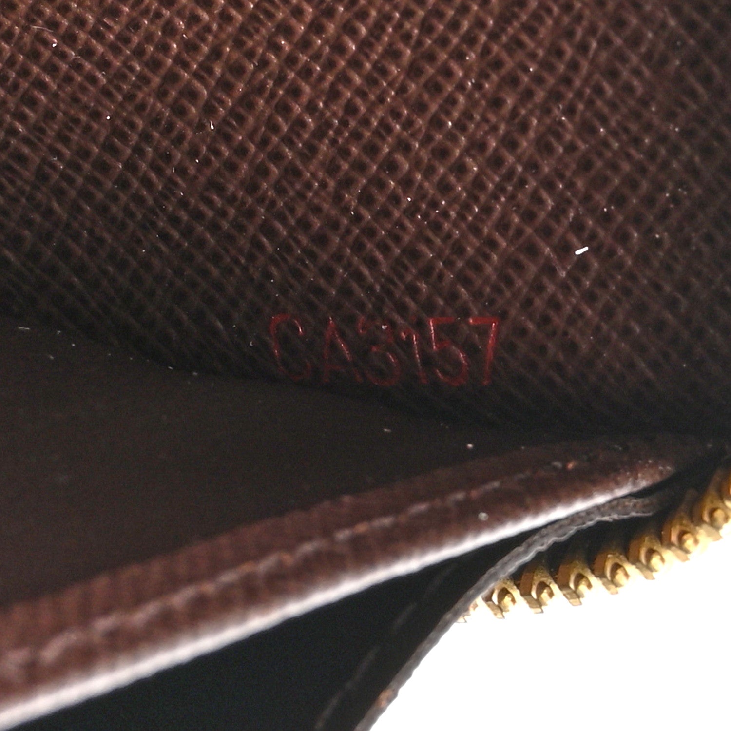 Louis Vuitton Damier Ebene Zippy Wallet 7 of 9