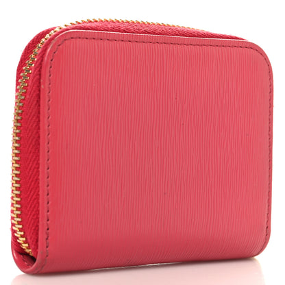 Prada Vitello Move Metal Coin Purse Ibisco 3 of 6