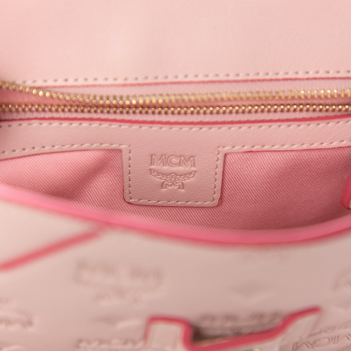 Calfskin Ottomar Essential Flap Shoulder Bag Pink Blush