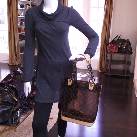Louis Vuitton Cabas Sac Ambre MM Vinyl Cruise 2 of 12