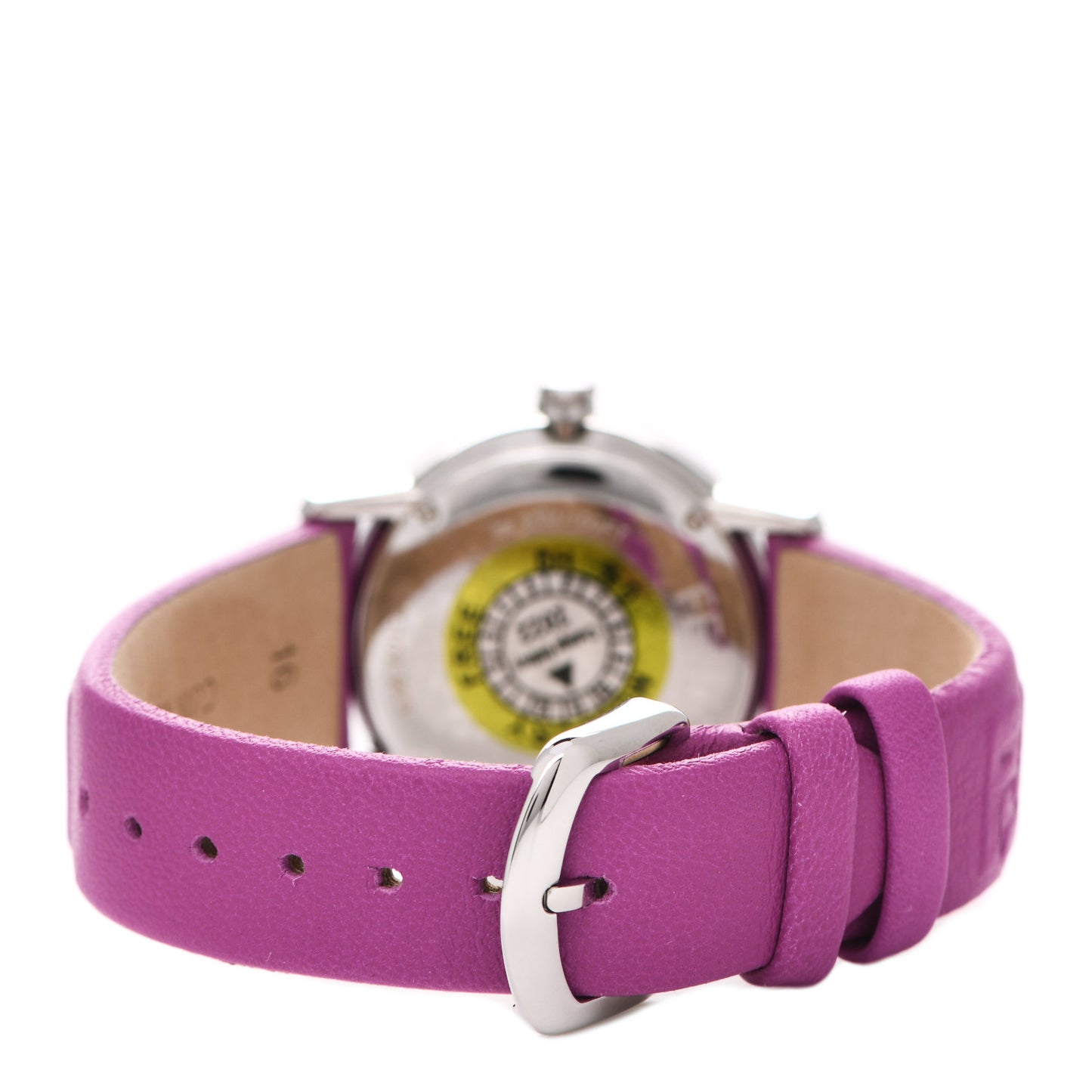 Stainless Steel Calfskin 29mm Forevermore Fendi Quartz Watch Bouganville Fuschia