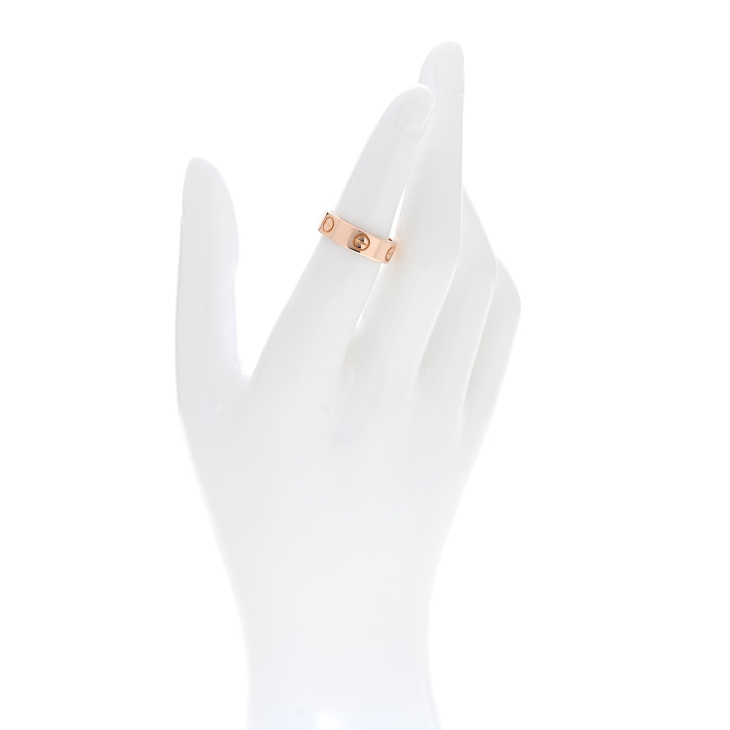 18K Pink Gold 5.5mm LOVE Ring 50 5.5