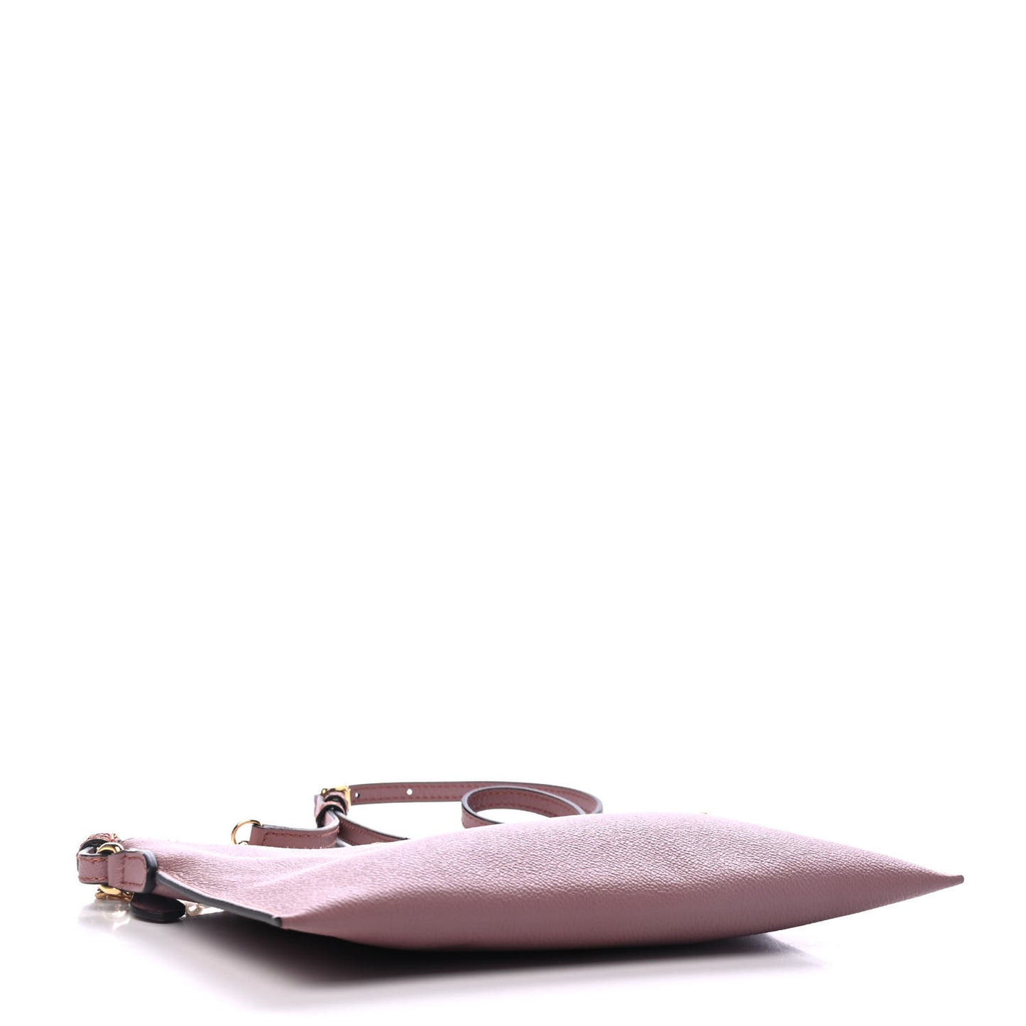 Grainy Calfskin Check Crossbody Clutch Bag