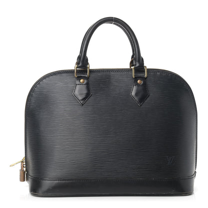 Louis Vuitton Epi Alma PM Black 1 of 17