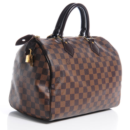 Louis Vuitton Damier Ebene Speedy 30 3 of 7