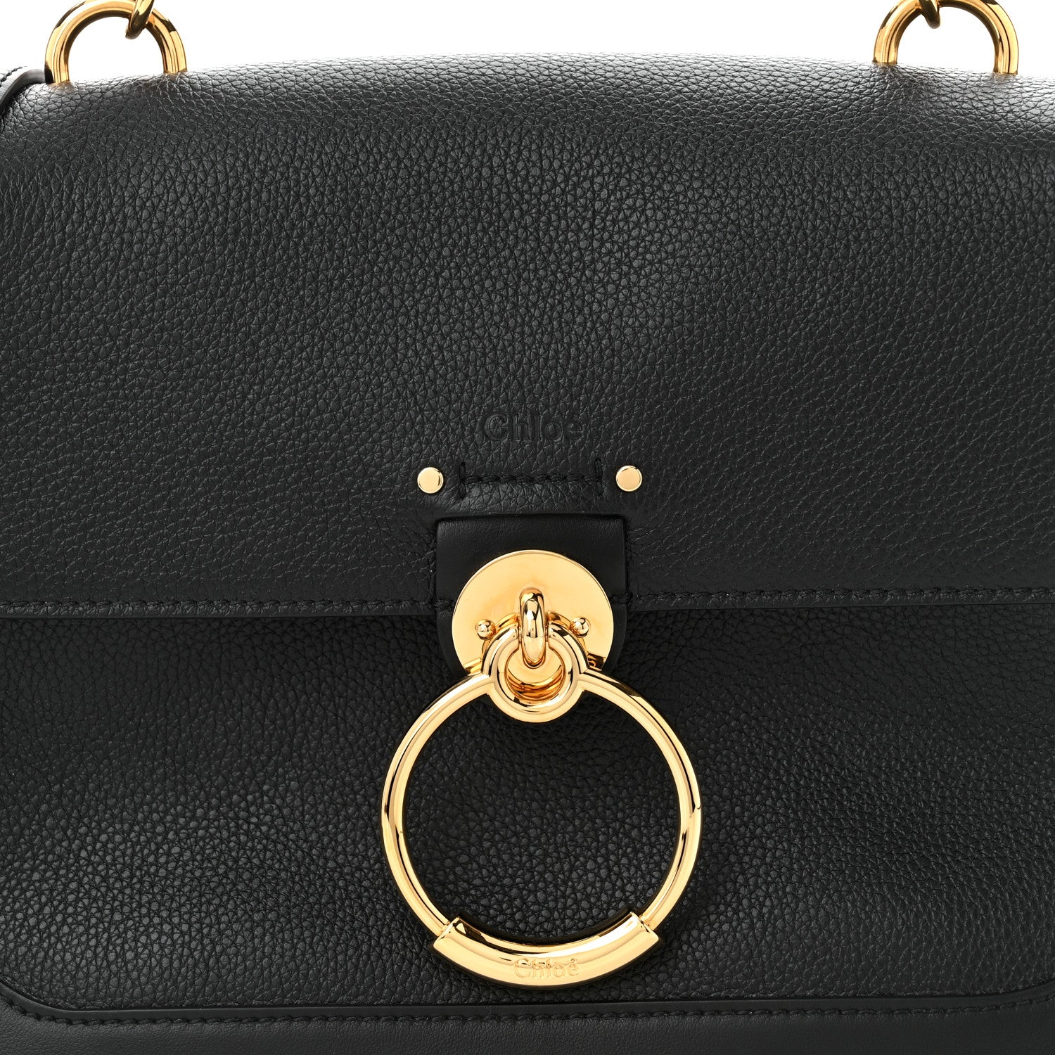 Chloe Calfskin Small Tess Day Bag Black 8 of 10