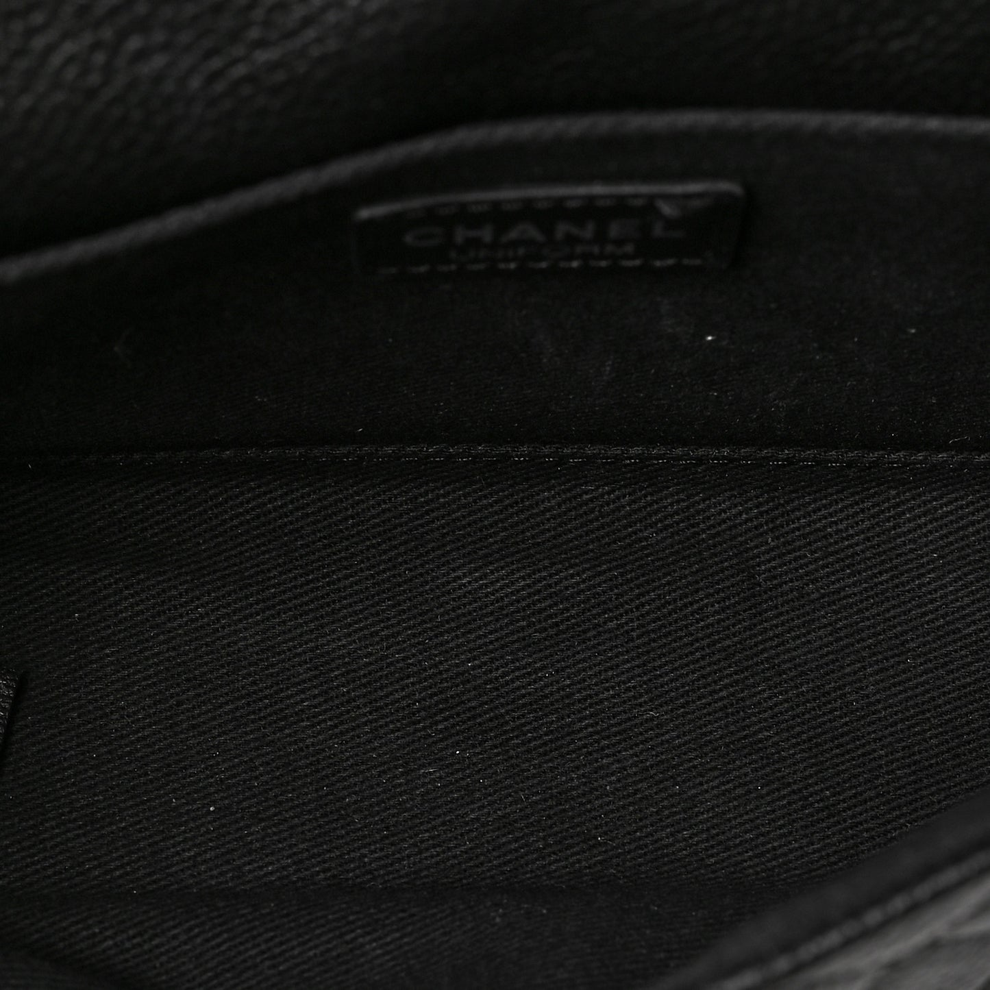 Grained Calfskin Quilted 2.55 Reissue Flap Belt Bag Clutch Black