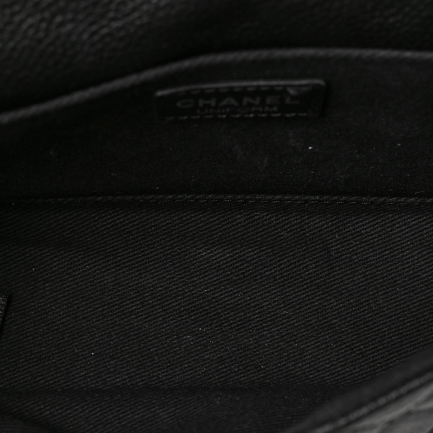 Chanel Grained Calfskin Quilted 2.55 Reissue Flap Belt Bag Clutch Black 5 of 8