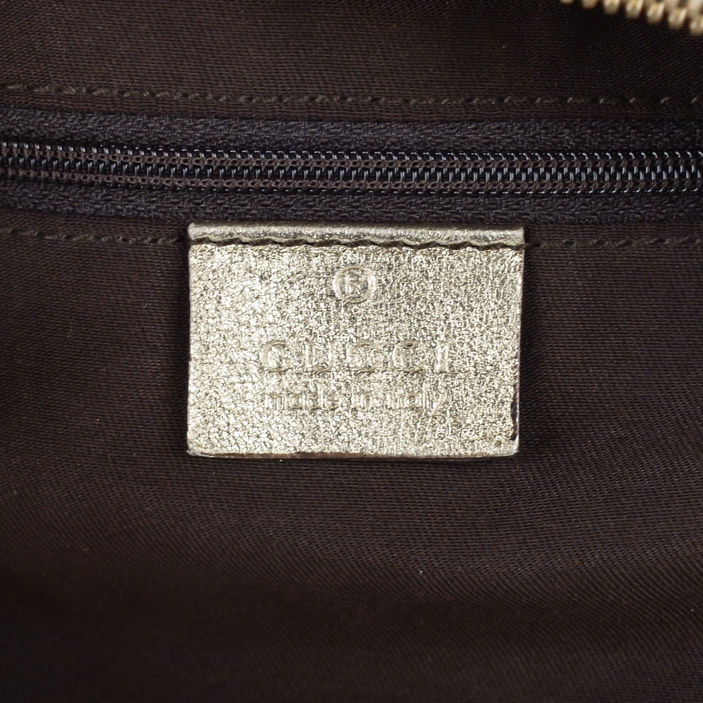 Monogram Large D Gold Hobo Gold