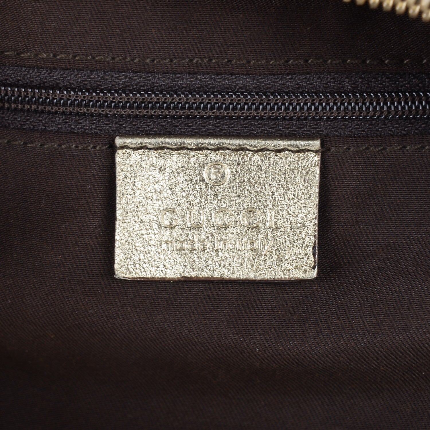 Gucci Monogram Large D Gold Hobo Gold 6 of 7