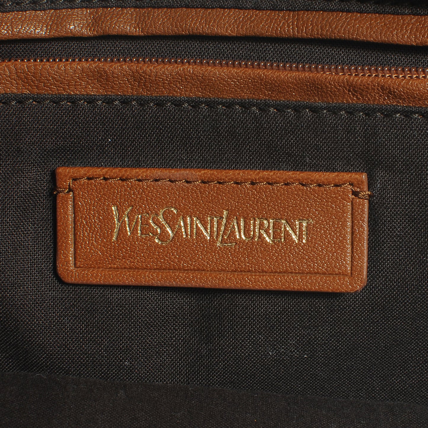 Leather Mini Cabas Chyc Whiskey