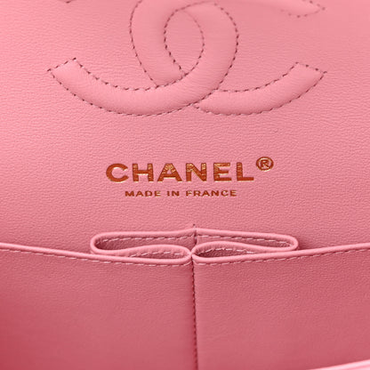 Chanel Lambskin Quilted Small Double Flap Pink 6 of 12