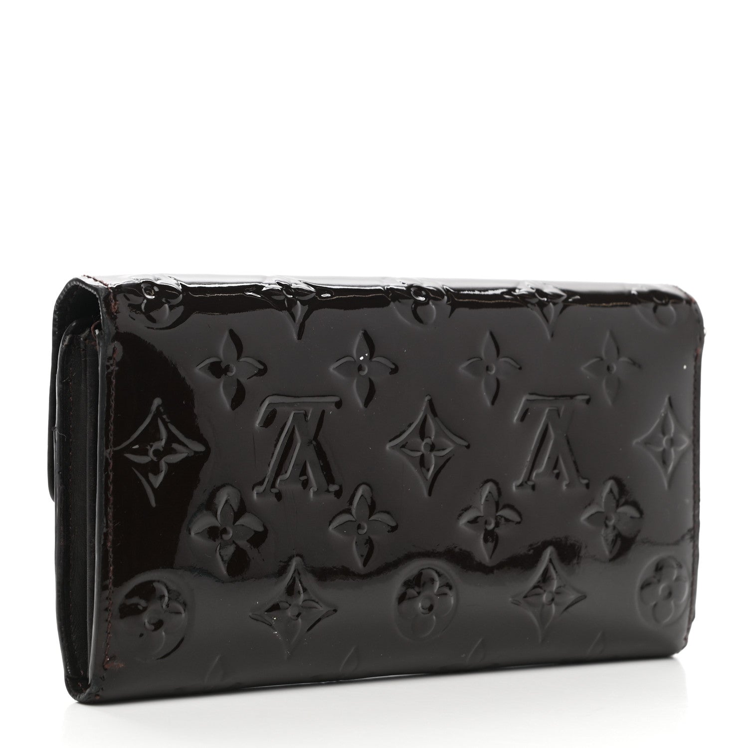 Louis Vuitton Vernis Sarah Wallet Amarante 3 of 9