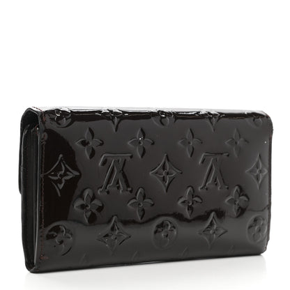 Louis Vuitton Vernis Sarah Wallet Amarante 3 of 9