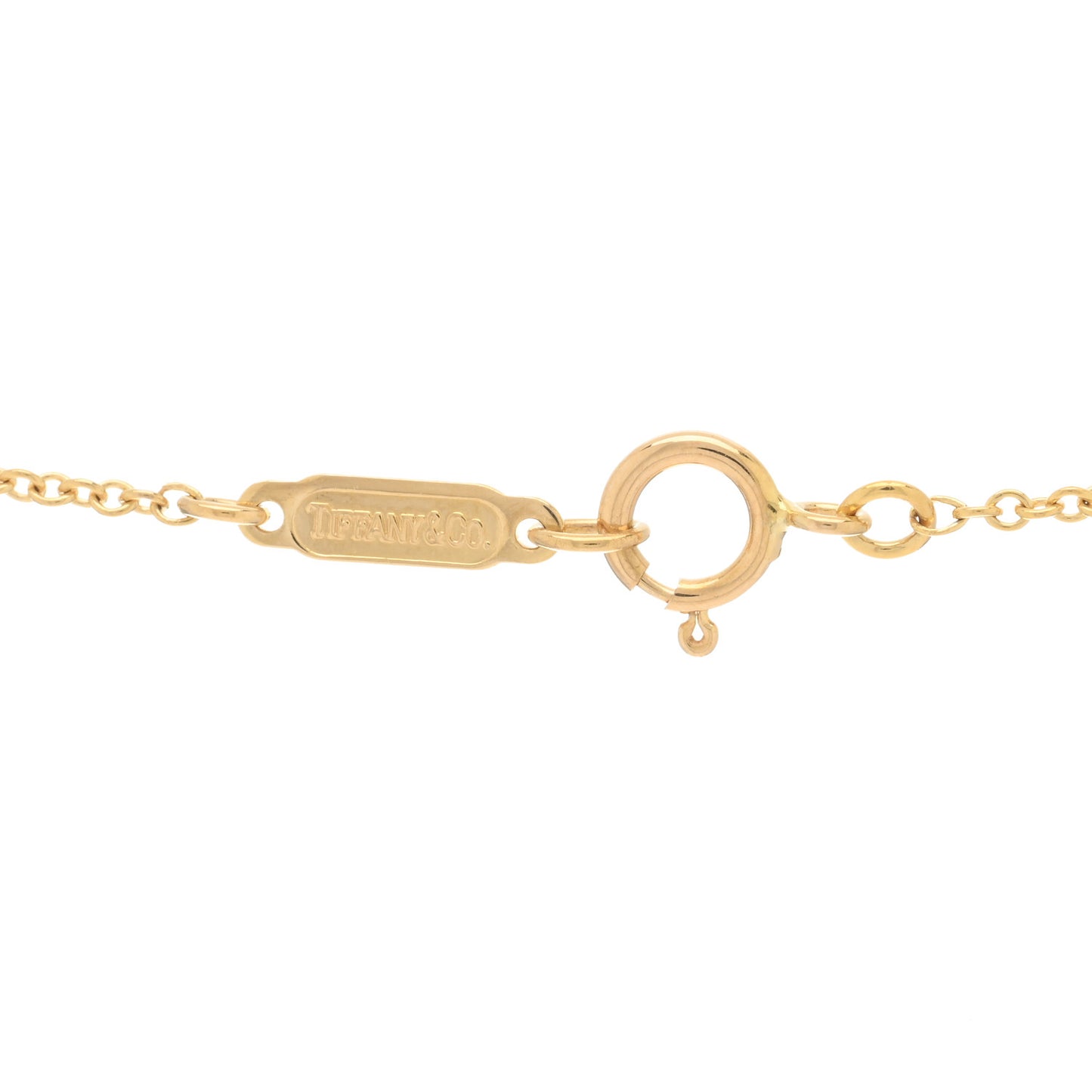 18K Yellow Gold Platinum Diamond Cruciform Cross Pendant Necklace