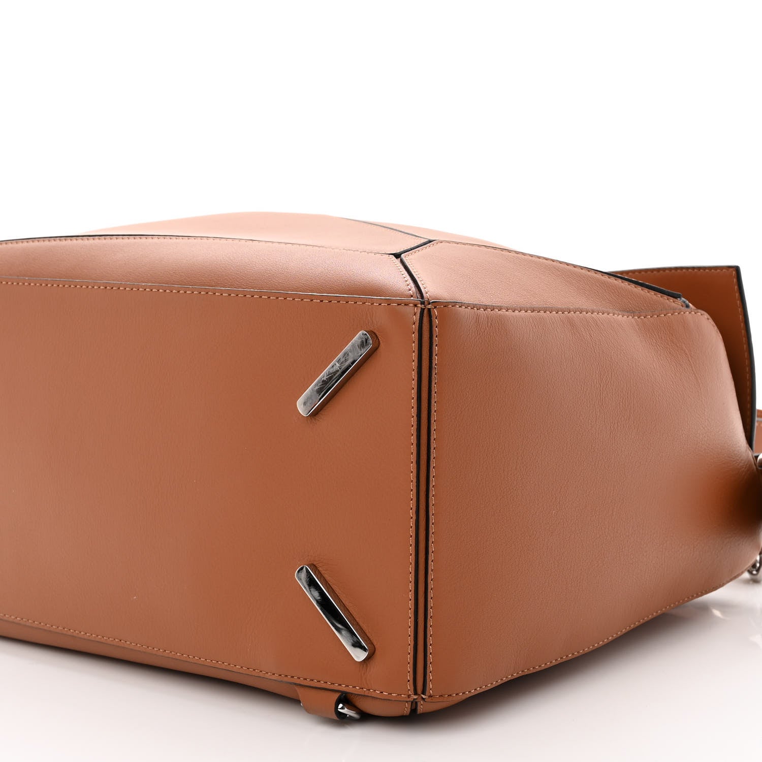 Loewe Calfskin Large Puzzle Bag Tan 9 of 9