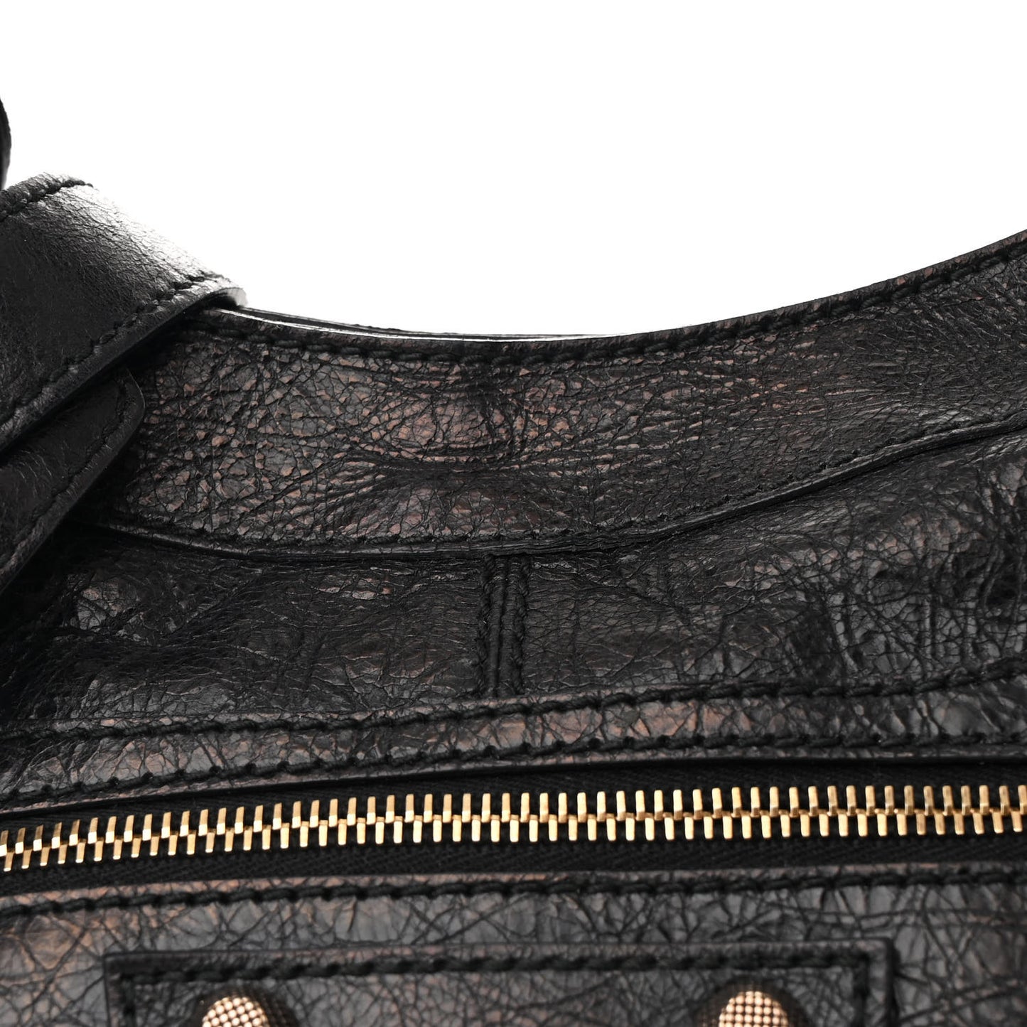 Agneau Giant 12 Rose Gold Hardware Part Time Black