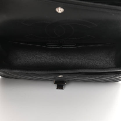 Chanel Aged Calfskin Chevron Quilted 2.55 Reissue 225 Flap So Black 5 of 14